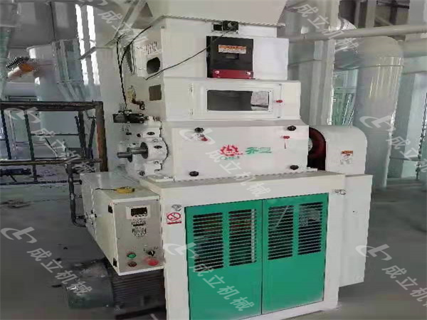 河北邢臺100噸小米加工設(shè)備試機成功
